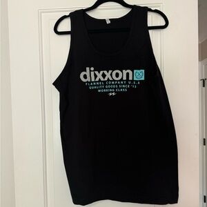 DIXXON Flannel Muscle Shirt Black Men’s Large